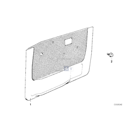 Tapicerka drzwi przednich,materiał,praw - 51411921080