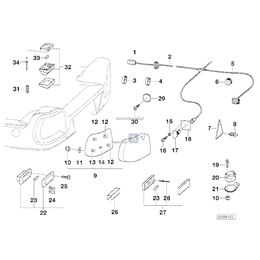 Konsola gniazdka 12V - 86190001072