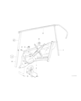 Elektr.siłownik szyby tylny prawy - 51348147530