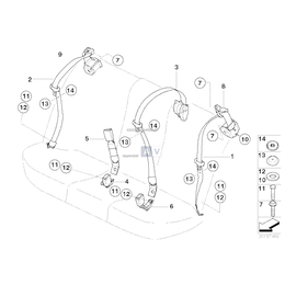 Oryginał BMW - 72118193097