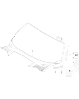 Osłona wlotu powietrza prawa - 51718241564