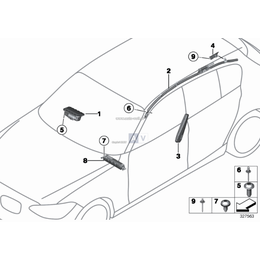 Oryginał BMW - 72127292900