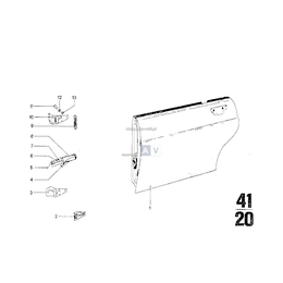 Ogranicznik drzwi - 41521800554