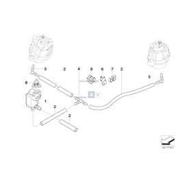 Oryginał BMW - 22116759728