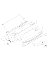 Osłona otworu wyl. pasa - 51467139346