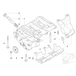 Przewód ssący smok BMW E46 E60N E81 E87 E84 X1 E88 E90 E91 E92 E93 - 11417500328