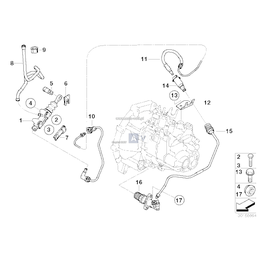 Przewód ciśnieniowy sprzęgła - 21527509234