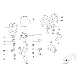 Śruba drążona z filtrem - 34511165845