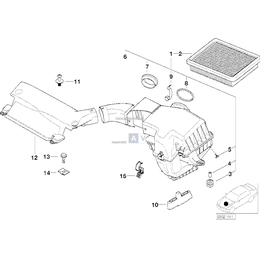 Filtr powietrza - 13717503494