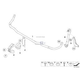 Stabilizator przedni - 31352282790