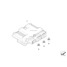 Sterownik dodatkowy DME - 12144578076