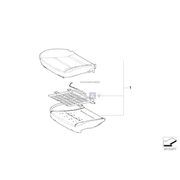 Element tapic., fotel komfort, skóra - 52109144356