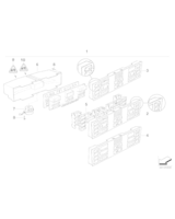 Panel obsługi automatycznej klimatyzacji - 64118369783