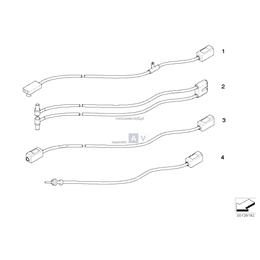 Przewód anteny VICS/Navi - 61113415130