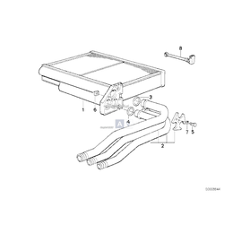 Pasuje tylko do dopływu tworz. sztucz., Pokrywa - 64118351597