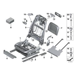 Oryginał BMW - 52107314219