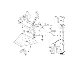 Reinforcement plate - 31102283032