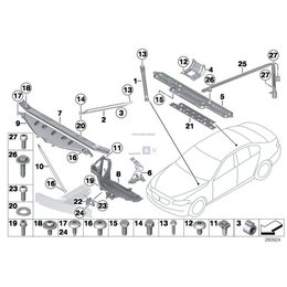 Oryginał BMW - 51618050438