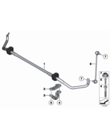 Kabłąk mocujący stabilizator - 31304073094