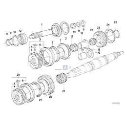 Koło 2.biegu - 23221228018