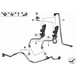 Zawór odpow. zbiornika z przewodem - 13907618637