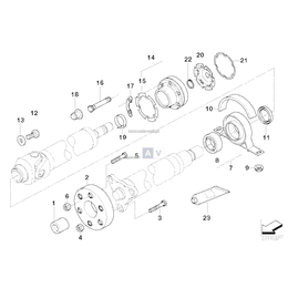 Oryginał BMW - 26117841003