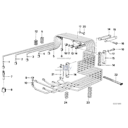 Przewód wtryskowy 1. cylinder - 13531276580