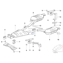 Oryginał BMW - 18301742746