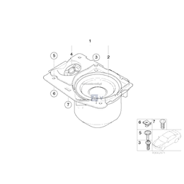 Skrzynka głośników lewa - 65139147000