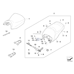 Przewód elektr. fotela, tylko w połączeniu z - 61128528423