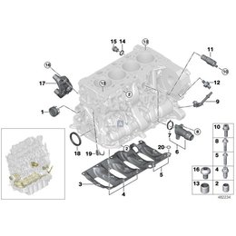 Oryginał BMW - 11418612615