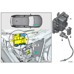 Zintegrowany moduł zasilania BMW F15 F16 F25 F26 X3 X4 X5 X6 - 12638645514