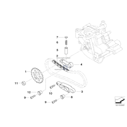 Koło łańcuchowe, pasuje tylko do - 11414788831