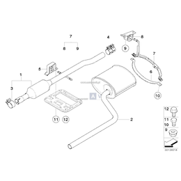 Tłumik wstępny - 18307791250