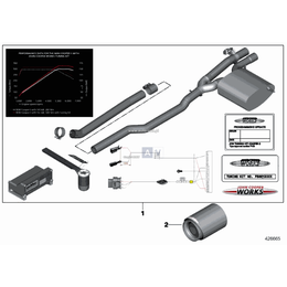 Oryginał BMW - 18302355304