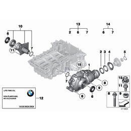 Wspornik BMW E83 X3 2,5i 3,0i M54 - 31507516064