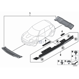 Oryginał BMW - 82162166935