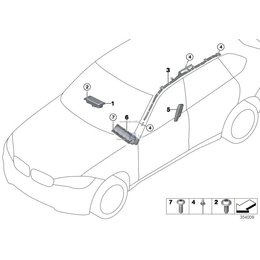 Oryginał BMW - 72127284774