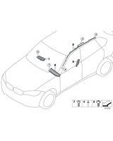 Oryginał BMW - 72127296221