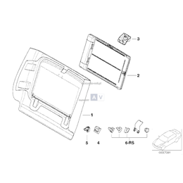 Panel tylny dolny - 52107011378