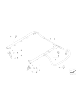 Uchwyt przewodu - 13537834171