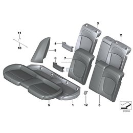 Oryginał BMW - 52207424121