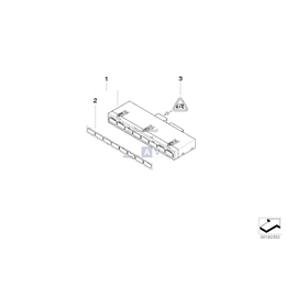 Zespół przełączników konsoli środkowej - 61319155318