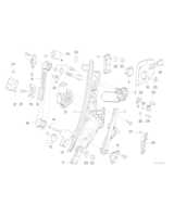 Element zaciskowy prawy - 51332292076