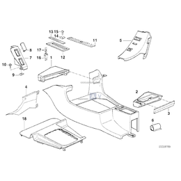 Osłona lewa - 51168138319