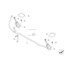 Oryginał BMW - 61673414961