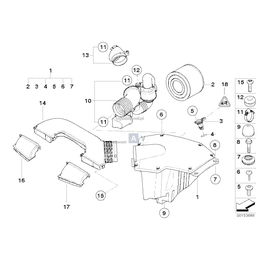 Oryginał BMW - 13717541736