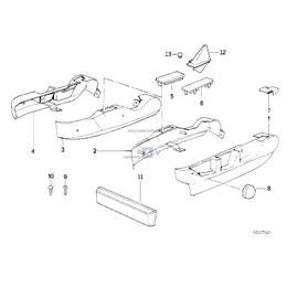 Osłona zewnętrzna, prawa - 52108140388