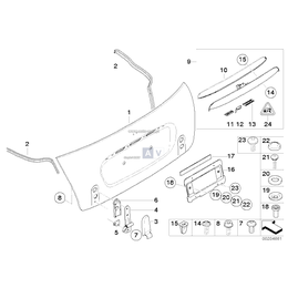 Osłona zawiasu gruntowana prawa - 51247135272