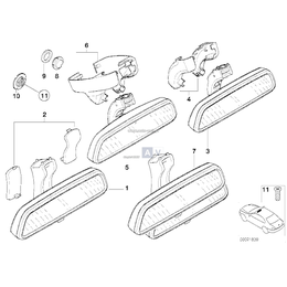 Lusterko wewnętrzne EC - 51168174089